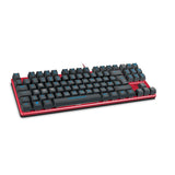 Ultor Illuminated Frameless Mechanical Gaming Keyboard, Uk Layout, Red-black