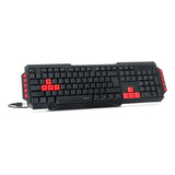 Ludicium Full-size Gaming Keyboard, Uk Layout, Black