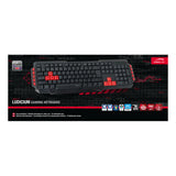 Ludicium Full-size Gaming Keyboard, Uk Layout, Black