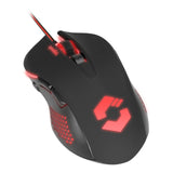 Torn 3200dpi Illuminated Gaming Mouse, Black