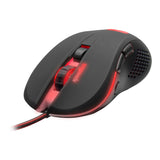 Torn 3200dpi Illuminated Gaming Mouse, Black