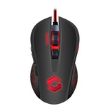 Torn 3200dpi Illuminated Gaming Mouse, Black