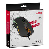 Orios 5000pdi Rgb Gaming Mouse, Black