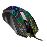 Reticos Rgb 10000dpi Gaming Mouse, Black