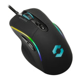 Sicanos 10000dpi Rgb Gaming Mouse With Rgb Lighting, Black