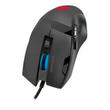 Vades Optical 4800dpi Illuminated Gaming Mouse, Black