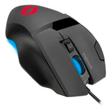 Vades Optical 4800dpi Illuminated Gaming Mouse, Black