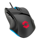 Vades Optical 4800dpi Illuminated Gaming Mouse, Black