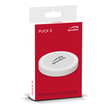 Puck 5 Wireless Inductive Charger, 5w, White