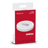 Puck 10 Fast Wireless Inductive Charger, 10w, White