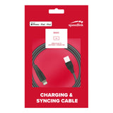 Basic Charging & Syncing Cable For Usb-a To Apple Lighting, 1m, Black