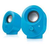 Snappy Usb-powered Stereo Speakers, Blue