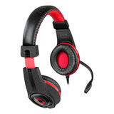 Legatos Stereo Gaming Headset With Fold-away Microphone, Black