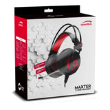 Maxter 7.1 Surround Usb Gaming Headset, Black-red