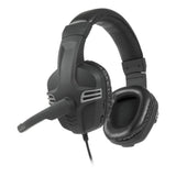 Versico Full-size Stereo Headset With Microphone, 2m Cable, Black-grey