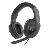 Versico Full-size Stereo Headset With Microphone, 2m Cable, Black-grey