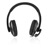 Thebe Cs Stereo Pc Headset With Microphone, Black-silver