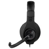 Coniux Stereo Gaming Headset With Fold-away Microphone, Black