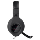 Coniux Stereo Gaming Headset With Fold-away Microphone, Black