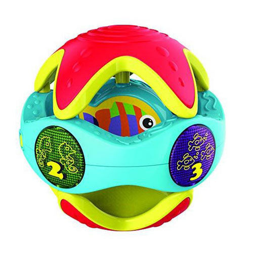 Kd Toys Infinifun Peek-a-boo Rattle Ball