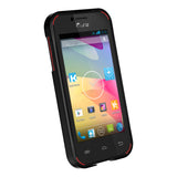 Hard Protective Case For  Smartphones, Black-red