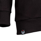 Reaper Hero Full Length Zipper Hoodie, Male, Large, Black-red