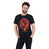 Screaming Rathalos T-shirt, Unisex, Extra Extra Large, Black