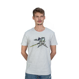 Genji Pixel T-shirt, Unisex, Large, White