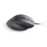 Naos Qg Optical Smart 12000dpi Gaming Mouse With Built-in Memory And Customisable Leds, Wired Usb, Black