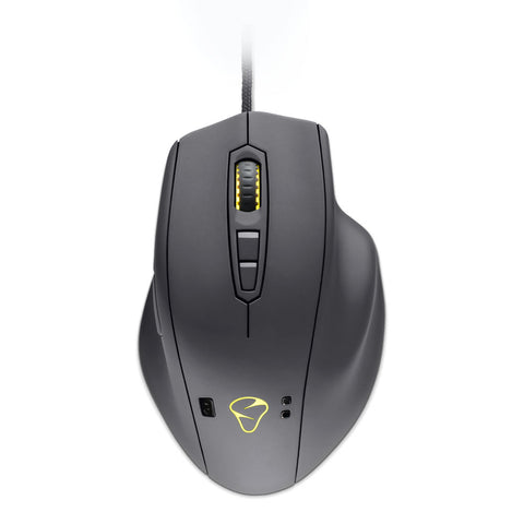 Naos Qg Optical Smart 12000dpi Gaming Mouse With Built-in Memory And Customisable Leds, Wired Usb, Black