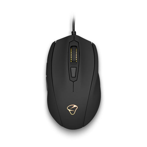 Castor Optical 5000dpi Gaming Mouse With Built-in Memory, Wired Usb, Black