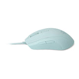 Castor Optical 5000dpi Gaming Mouse With Built-in Memory, Wired Usb, Ice Cream, Turquoise