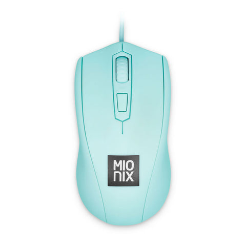 Avior Optical 5000dpi Gaming Mouse, Wired Usb, Ice Cream, Turquoise