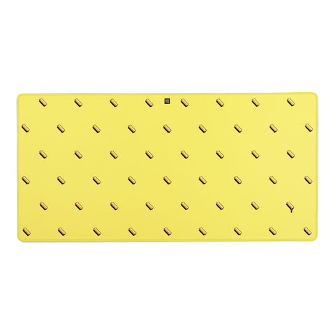 Desk Pad, French Fries, Yellow