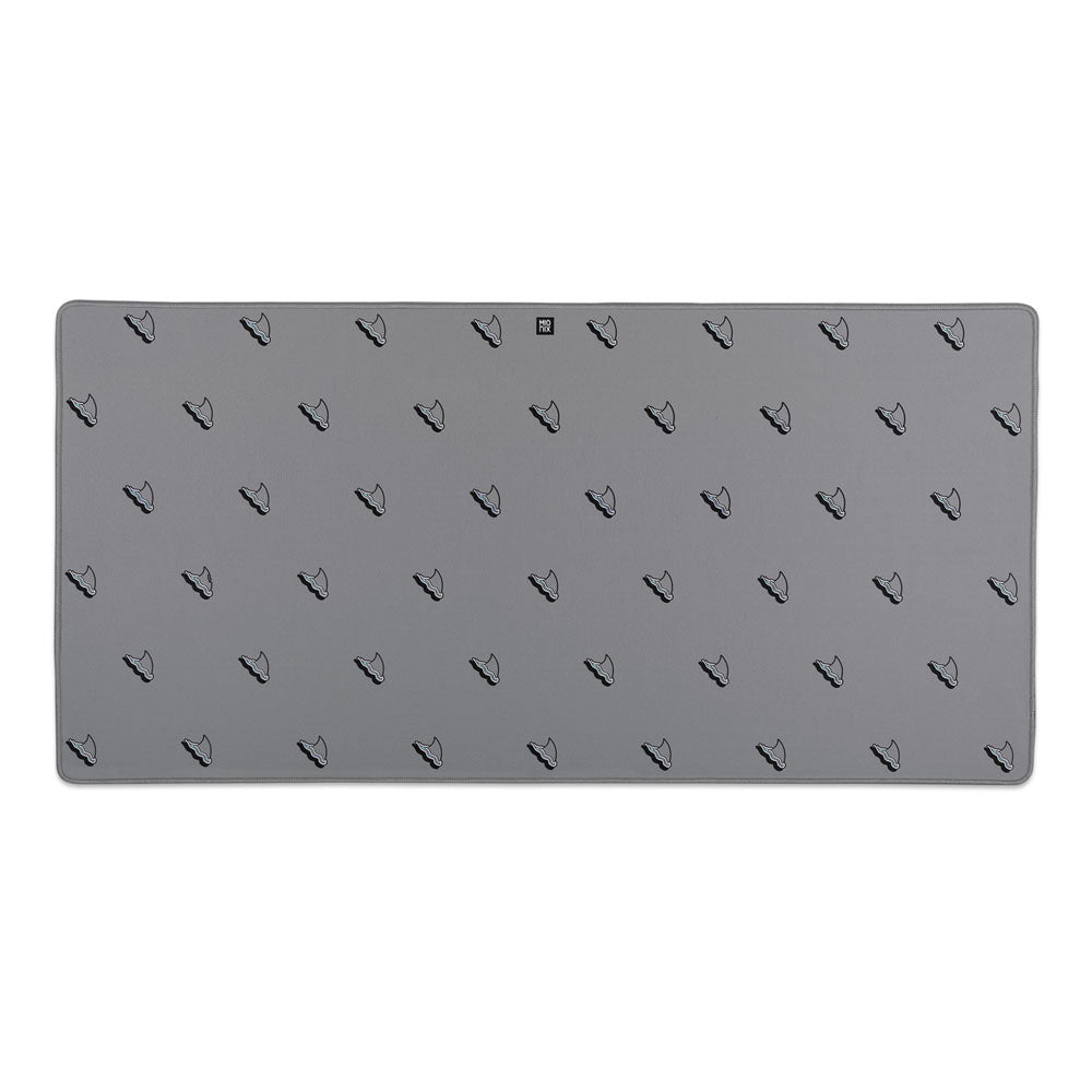 Desk Pad, Shark Fin, Grey