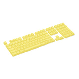 Keycaps Full Set For Wei Mechanical Rgb Gaming Keyboard, French Fries, Us-uk, Yellow