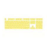 Keycaps Full Set For Wei Mechanical Rgb Gaming Keyboard, French Fries, Us-uk, Yellow