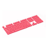 Keycaps Full Set For Wei Mechanical Rgb Gaming Keyboard, Frosting, Us-uk, Pink