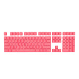 Keycaps Full Set For Wei Mechanical Rgb Gaming Keyboard, Frosting, Us-uk, Pink