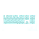 Keycaps Full Set For Wei Mechanical Rgb Gaming Keyboard, Ice Cream, Us-uk, Turquoise