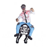 Skeleton Adult Piggyback Costume