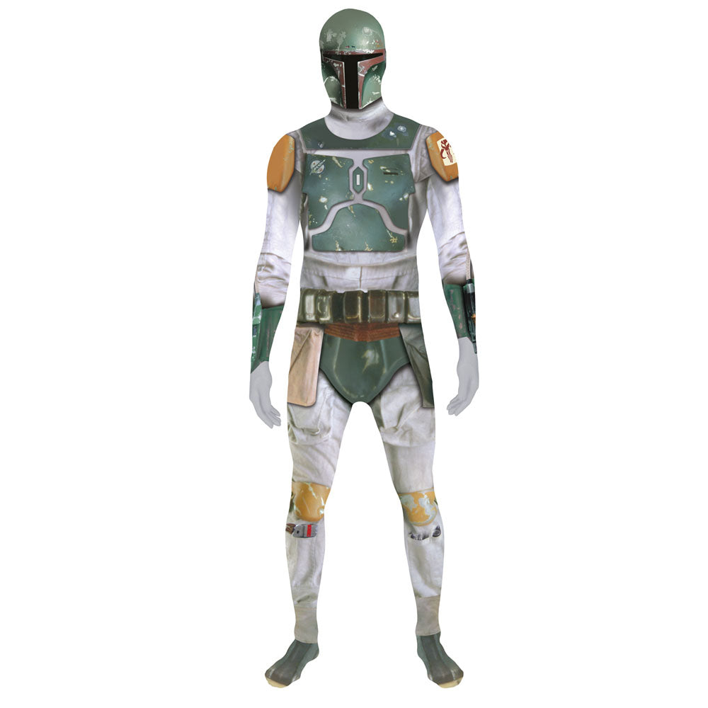 Boba Fett Adult Zappar Cosplay Costume Digital Morphsuit, Large, Multi-colour