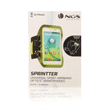 Sprintter Universal Sport Armband For 5 Inch Smartphones, Yellow-black