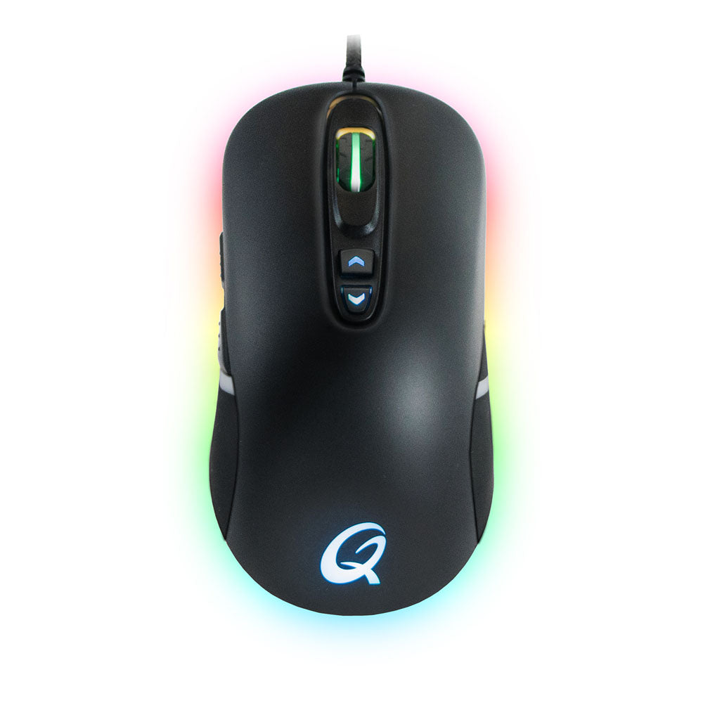 Dx-30 Fps 3000dpi Optical Gaming Mouse With Rgb Backlight Illumination, Wired Usb, Black