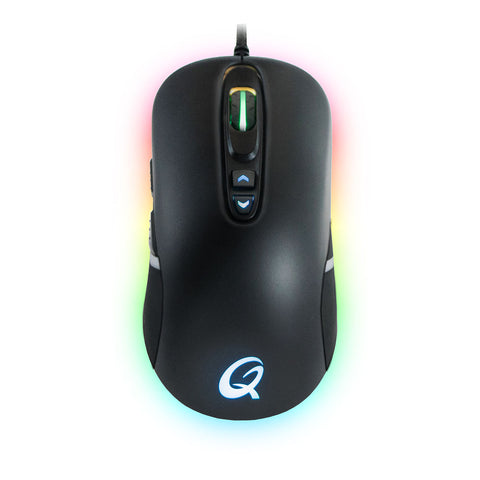 Dx-80 Fps 8000dpi Optical Gaming Mouse With Rgb Backlight Illumination, Wired Usb, Black