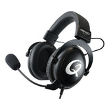 Qh-92 High End Stereo Gaming Headset, Closed Ear, Noise Cancelling Detachable Microphone, Multi-platform, Black