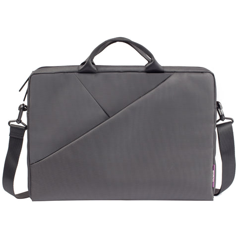 8730 Polyester Bag With Adjustable Strap For 15.6 Inch Laptops, Grey