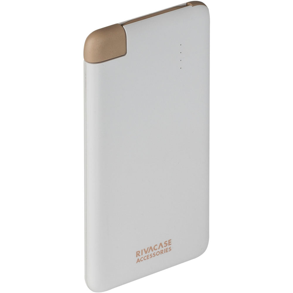 Rivapower Li-polymer Portable Rechargeable Battery, 4000mah, White