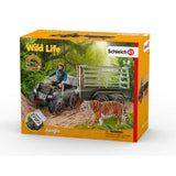 Wild Life Jungle Croco Quad Bike With Trailer And Ranger