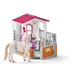 Horse Club Horse Stall With Lusitano Mare Horse Toy Figure